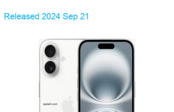 Apple iPhone 16 UW 5G A3081 Dual SIM TD-LTE US 128GB