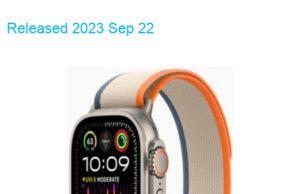 Apple Watch Ultra 2 49mm 2023 TD-LTE CN HK A2987