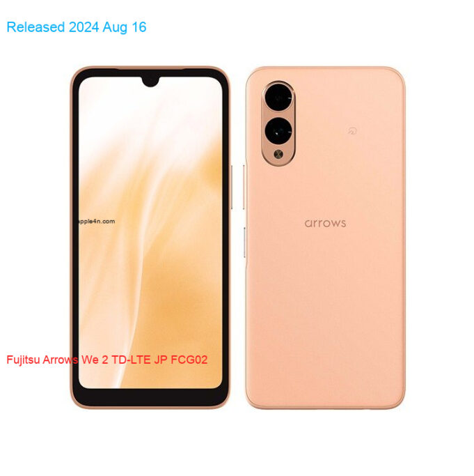 Fujitsu Arrows We 2 TD-LTE JP FCG02