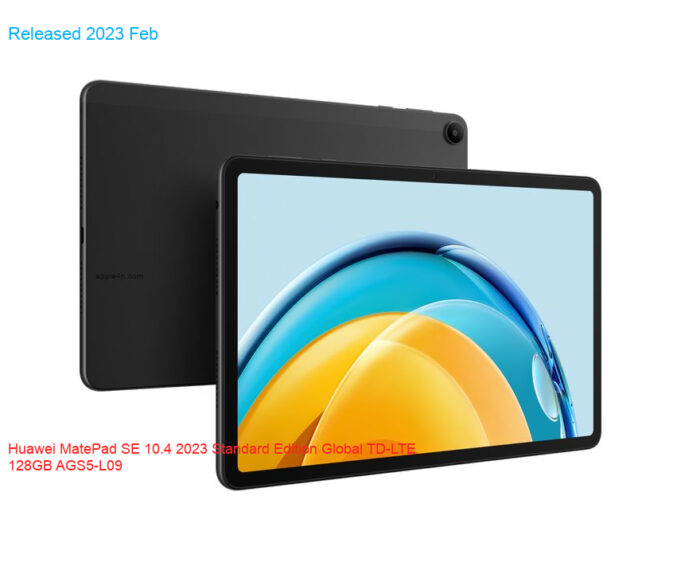 Huawei MatePad SE 10.4 2023 Standard Edition Global TD-LTE 128GB AGS5-L09