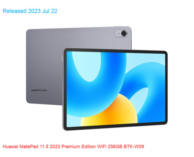 Huawei MatePad 11.5 2023 Premium Edition WiFi 256GB BTK-W09