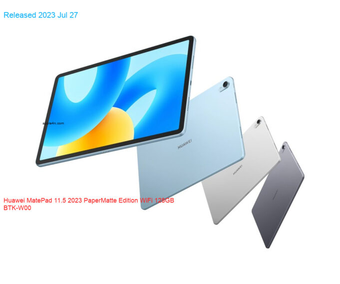 Huawei MatePad 11.5 2023 PaperMatte Edition WiFi 128GB BTK-W00