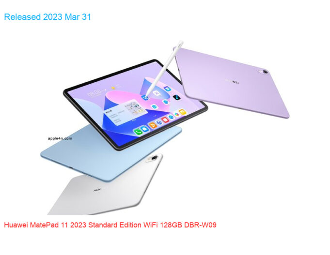 Huawei MatePad 11 2023 Standard Edition WiFi 128GB DBR-W09