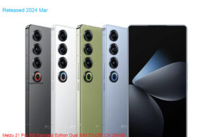 Meizu 21 Pro 5G Standard Edition Dual SIM TD-LTE CN 256GB M481Q