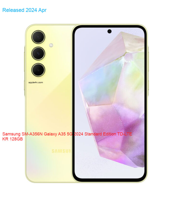 Samsung SM-A356N Galaxy A35 5G 2024 Standard Edition TD-LTE KR 128GB