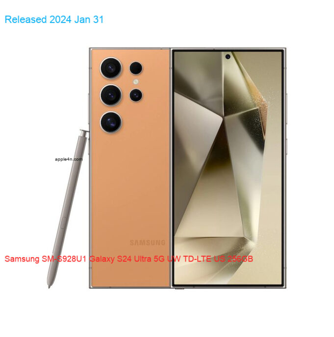 Samsung SM-S928U1 Galaxy S24 Ultra 5G UW TD-LTE US 256GB