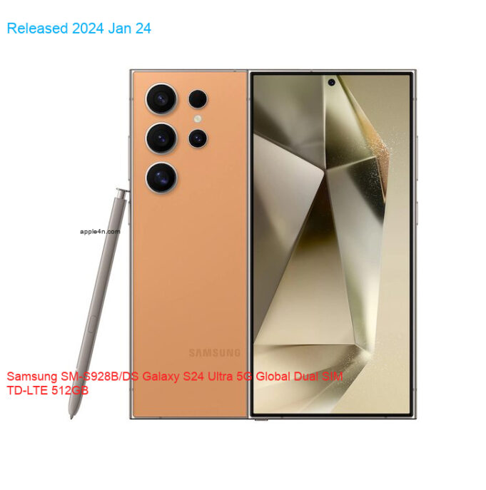 Samsung SM-S928B/DS Galaxy S24 Ultra 5G Global Dual SIM TD-LTE 512GB