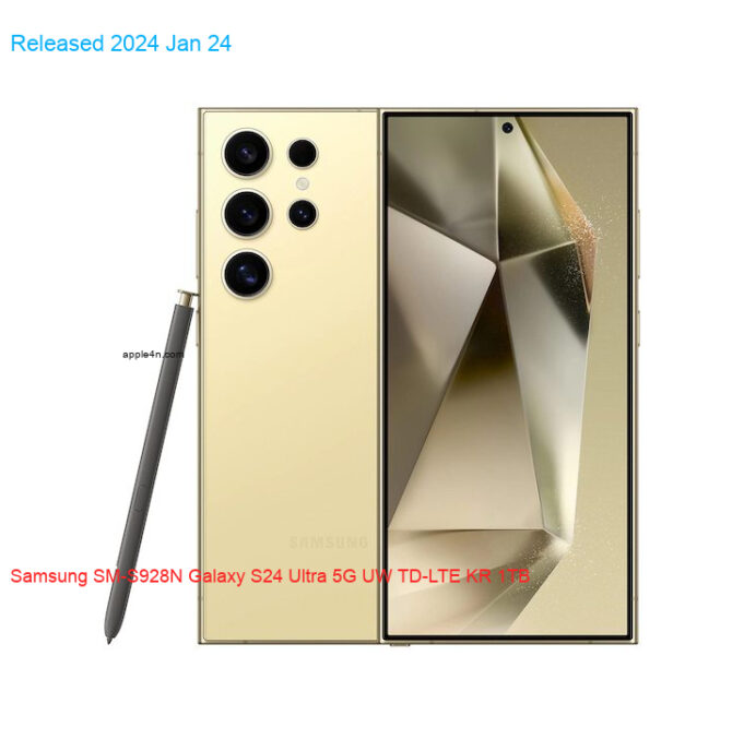 Samsung SM-S928N Galaxy S24 Ultra 5G UW TD-LTE KR 1TB