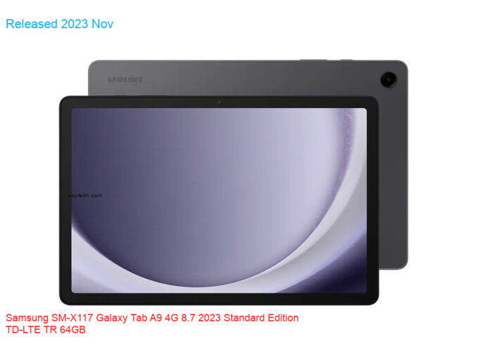Samsung SM-X117 Galaxy Tab A9 4G 8.7 2023 Standard Edition TD-LTE TR 64GB