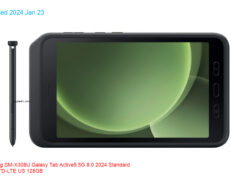 Samsung SM-X308U Galaxy Tab Active5 5G 8.0 2024 Standard Edition TD-LTE US 128GB