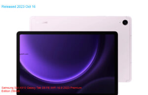 Samsung SM-X510 Galaxy Tab S9 FE WiFi 10.9 2023 Premium Edition 256GB