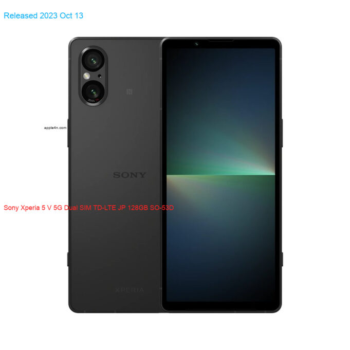 Sony Xperia 5 V 5G Dual SIM TD-LTE JP 128GB SO-53D