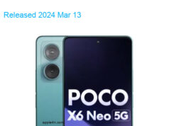 Xiaomi Poco X6 Neo 5G Standard Edition Dual SIM TD-LTE IN 128GB 22312FRAFDI