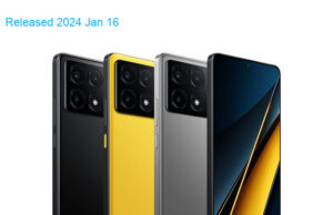 Xiaomi Poco X6 Pro 5G Standard Edition Dual SIM TD-LTE IN 512GB 2311DRK48I