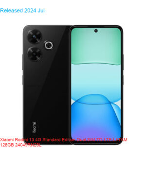 Xiaomi Redmi 13 4G Standard Edition Dual SIM TD-LTE LATAM 128GB 24049RN28L