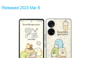 ZTE Sumikko Gurashi Smartphone 5G TD-LTE JP A303ZT
