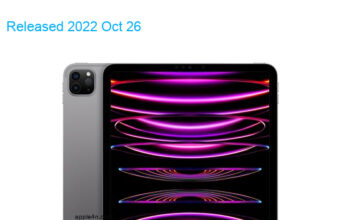 Apple iPad Pro 5G 11-inch 2022 4th gen A2761 Global TD-LTE 256GB