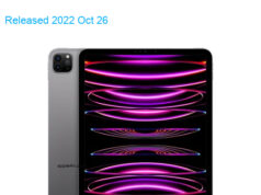 Apple iPad Pro 11-inch 2022 4th gen A2759 WiFi 512GB