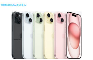 Apple iPhone 15 5G A3089 Dual SIM TD-LTE JP CA MX SA 256GB