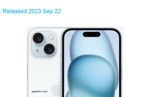 Apple iPhone 15 5G A3090 Global Dual SIM TD-LTE 128GB