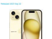 Apple iPhone 15 5G UW A2846 Dual SIM TD-LTE 128GB