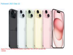 Apple iPhone 15 Plus 5G A3093 Dual SIM TD-LTE JP CA MX SA 128GB