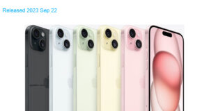 Apple iPhone 15 Plus 5G A3093 Dual SIM TD-LTE JP CA MX SA 128GB