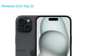 Apple iPhone 15 Plus 5G UW A2847 Dual SIM TD-LTE US 256GB