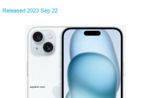 Apple iPhone 15 Plus 5G UW A2847 Dual SIM TD-LTE US 512GB