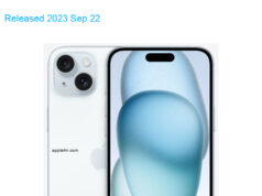 Apple iPhone 15 Plus 5G A3096 Dual SIM TD-LTE CN HK 256GB