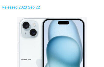 Apple iPhone 15 Plus 5G A3096 Dual SIM TD-LTE CN HK 256GB