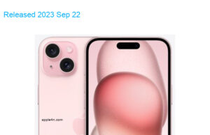 Apple iPhone 15 Plus 5G A3096 Dual SIM TD-LTE CN HK 512GB