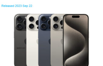 Apple iPhone 15 Pro 5G A3101 Dual SIM TD-LTE JP CA MX SA 1TB