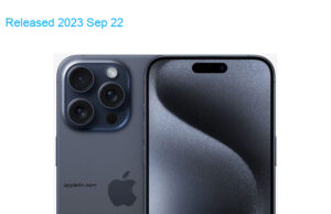 Apple iPhone 15 Pro Max 5G A3105 Dual SIM TD-LTE JP CA MX SA 1TB