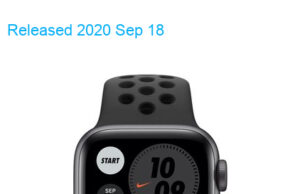 Apple Watch Series 6 40mm Nike A2291