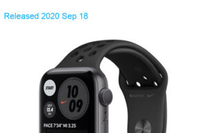 Apple Watch Series 6 44mm Nike Global TD-LTE A2376