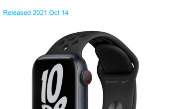Apple Watch Series 7 41mm Nike Global TD-LTE A2476