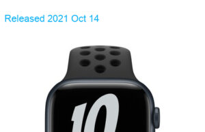 Apple Watch Series 7 45mm Nike A2474