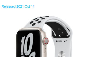 Apple Watch Series 7 45mm Nike TD-LTE NA A2477