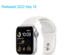 Apple Watch SE 2 40mm 2022 2nd gen A2722