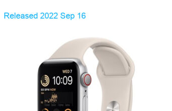 Apple Watch SE 2 40mm 2022 2nd gen TD-LTE NA A2726