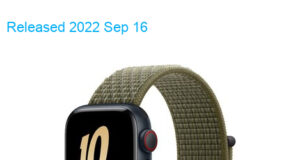 Apple Watch SE 2 40mm Nike 2022 2nd gen Global TD-LTE A2725