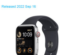 Apple Watch SE 2 44mm 2022 2nd gen Global TD-LTE A2724
