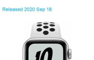 Apple Watch SE 40mm Nike 2020 1st gen Global TD-LTE A2355