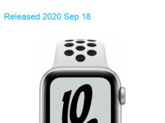 Apple Watch SE 40mm Nike 2020 1st gen A2351