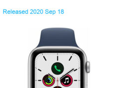 Apple Watch SE 44mm 2020 1st gen TD-LTE NA A2354