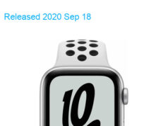Apple Watch SE 44mm Nike 2020 1st gen TD-LTE NA A2354