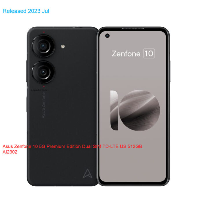 Asus Zenfone 10 5G Premium Edition Dual SIM TD-LTE US 512GB AI2302