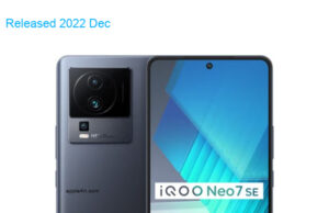 BBK Vivo iQOO Neo7 SE 5G Standard Edition Dual SIM TD-LTE CN 256GB V2238A