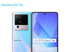 BBK Vivo iQOO Neo7 SE 5G Premium Edition Dual SIM TD-LTE CN 512GB V2238A